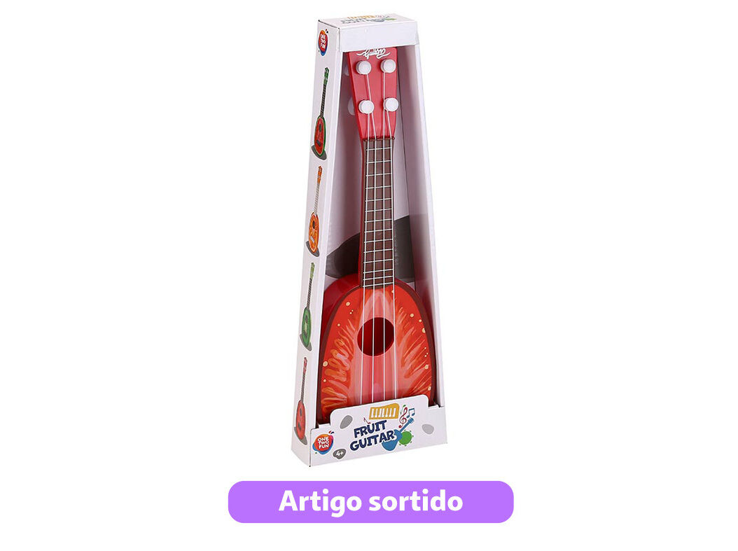 GUITARRA ONE TWO FUN FRUTOS 11X4.5X36CM MODELOS SORTIDOS image number 2