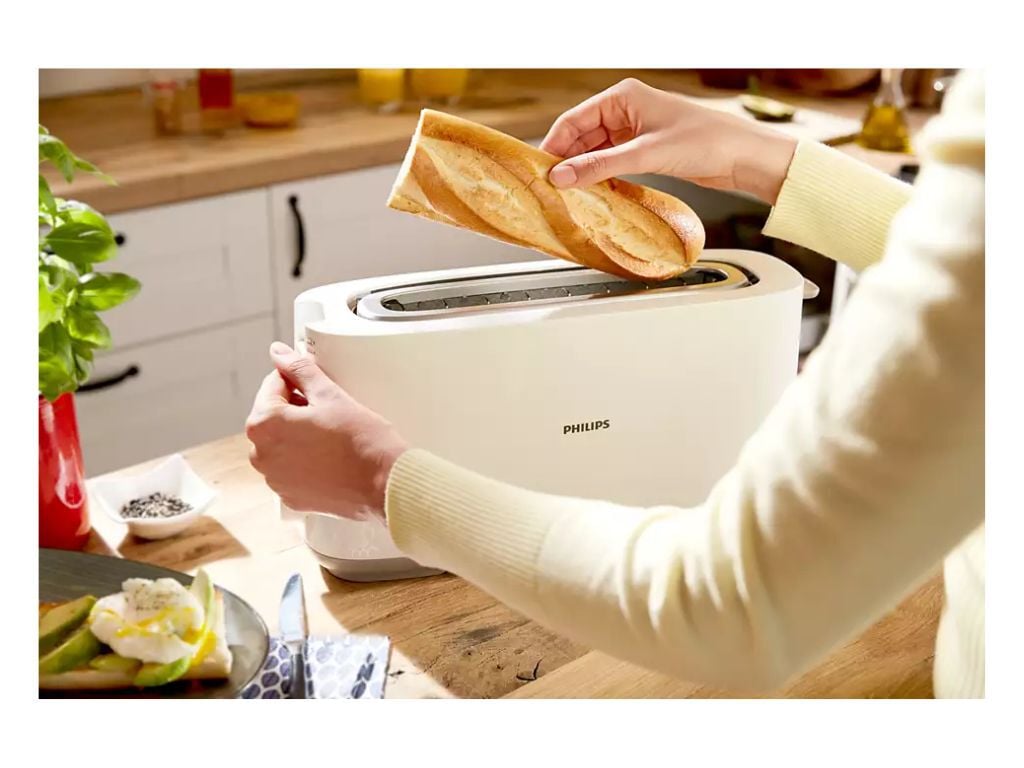 TORRADEIRA 1 FENDA PHILIPS HD2590/00 BRANCO 950W image number 3