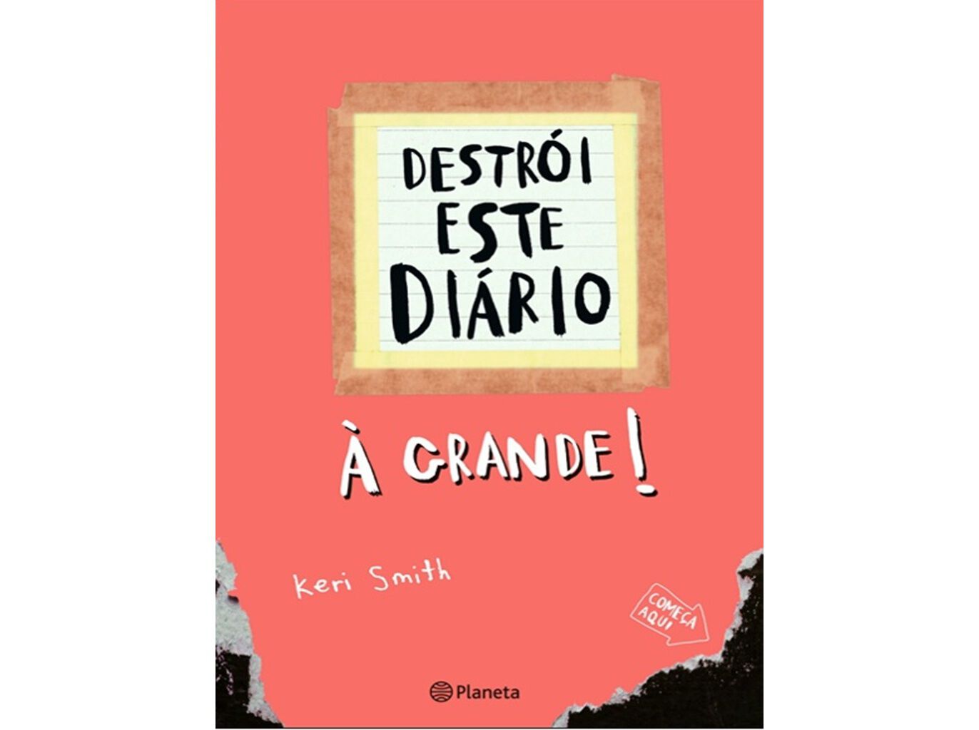 DESTR&Oacute;I ESTE DI&Aacute;RIO &Agrave; GRANDE - CAPA LARANJA image number 0