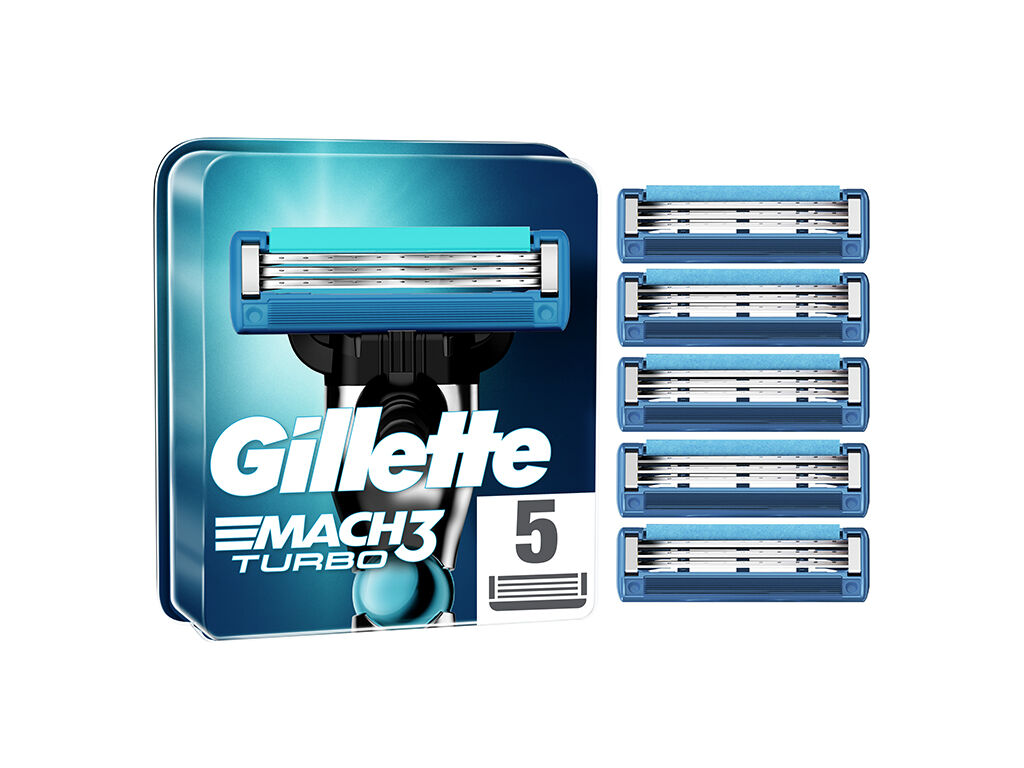 RECARGA DE L&Acirc;MINAS MACH3 TURBO GILLETTE 5 UN