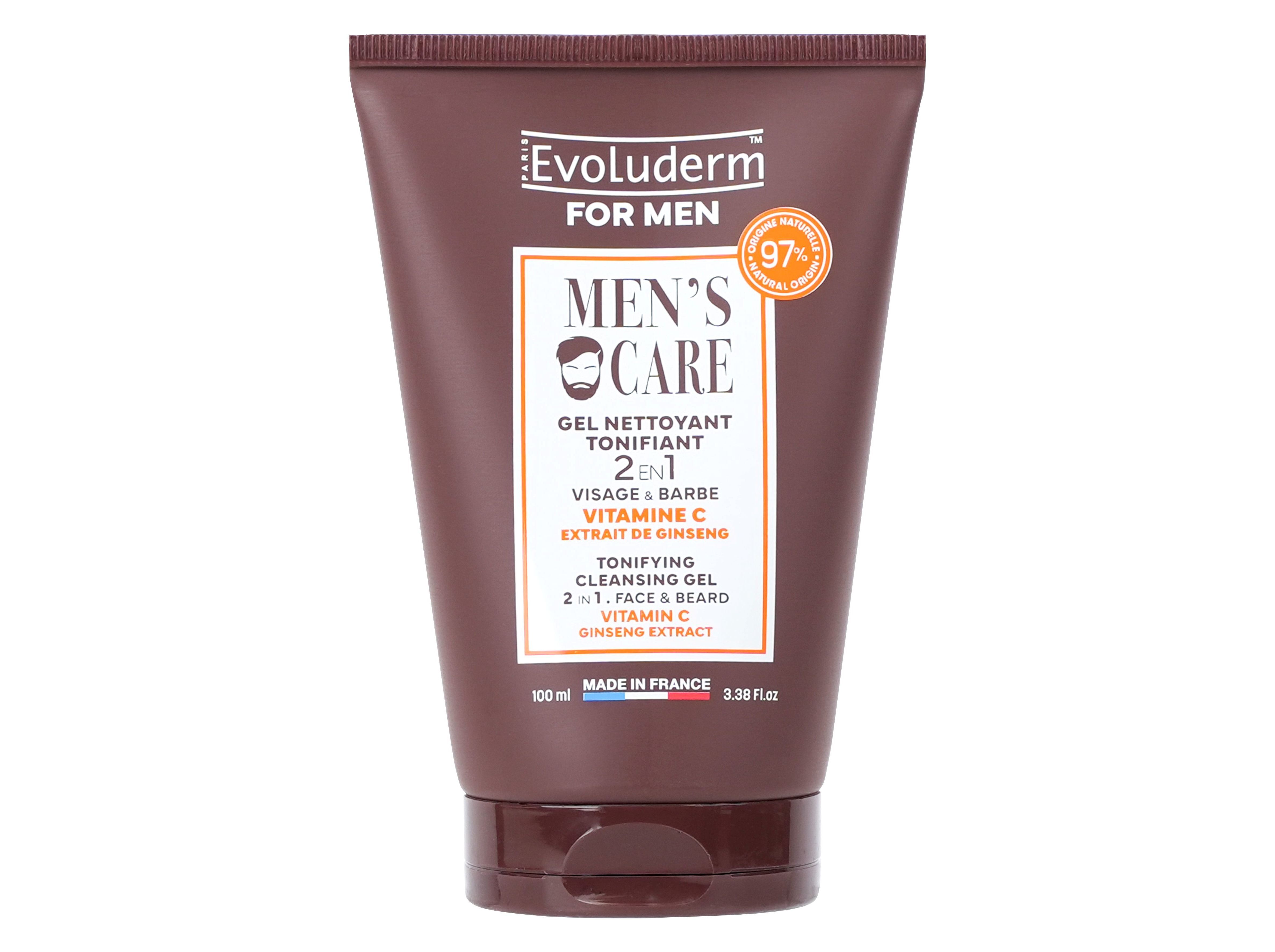 GEL DE LIMPEZA EVOLUDERM MEN 100 ML image number 0