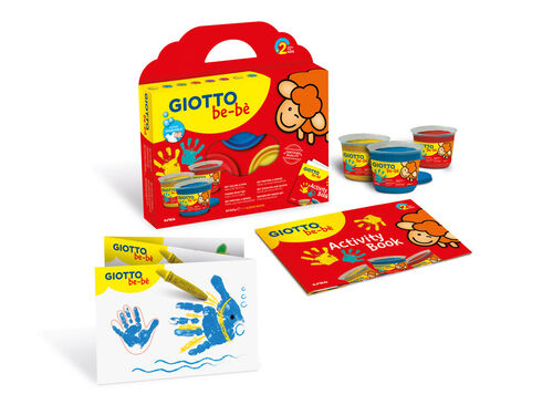 SUPER TINTAS GIOTTO BE-BE P/DEDOS+ACES. 3X100ML image number 1