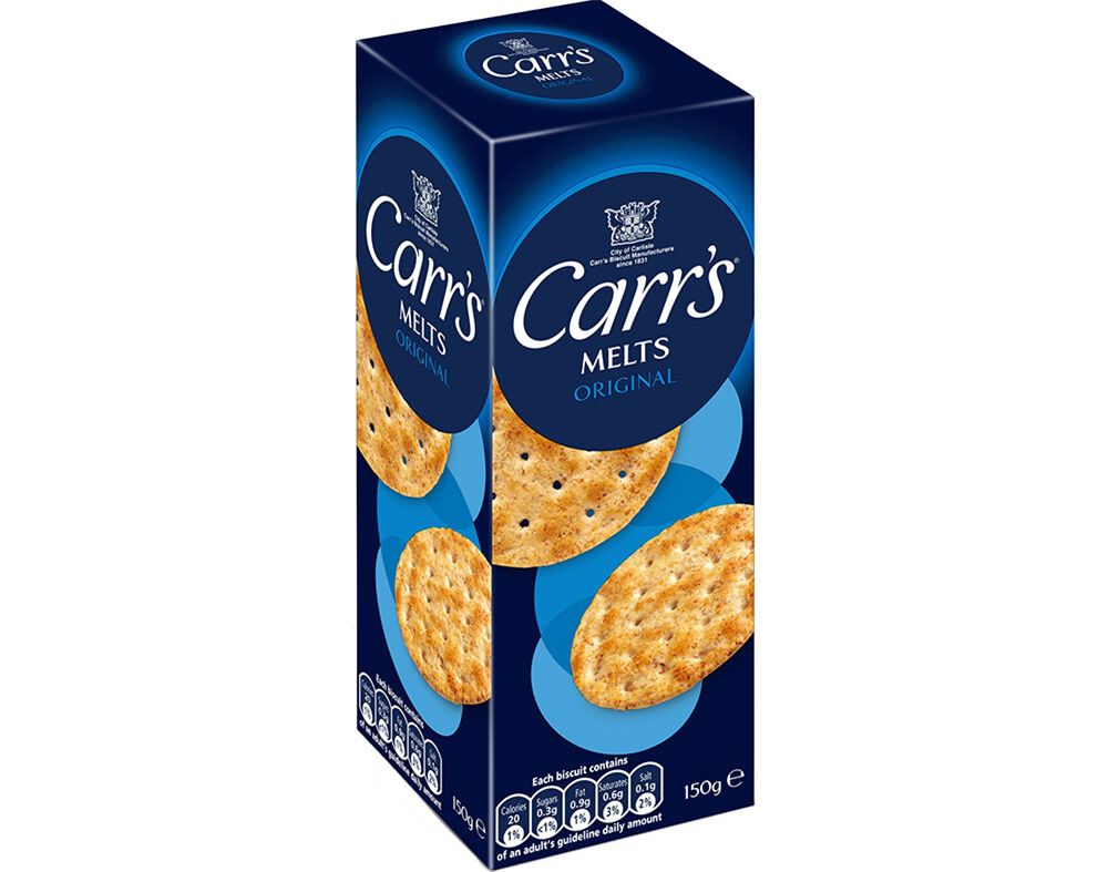 BOLACHA CARR'S MELTS 150G