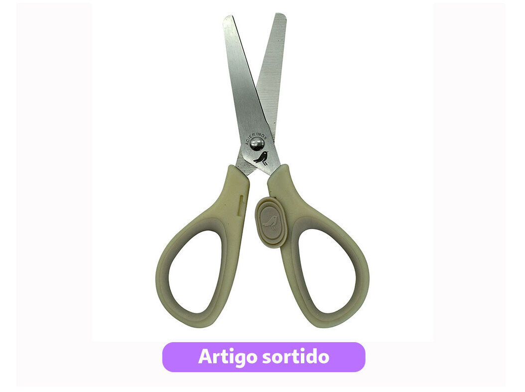 TESOURA AUCHAN 13CM CORES SORTIDAS image number 3