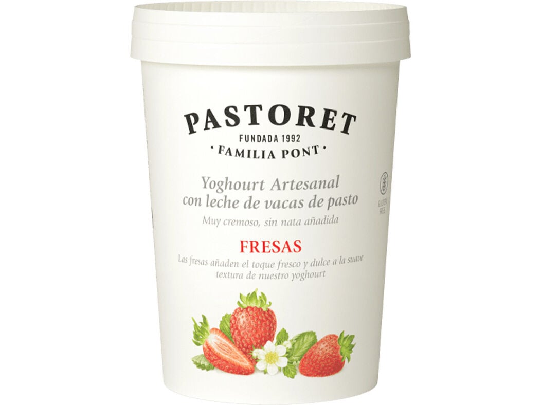 IOGURTE PASTORET MORANGO 500G image number 0