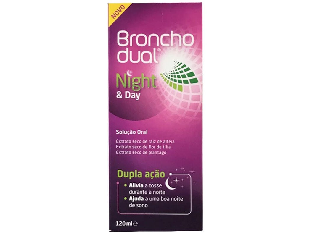 SOLU&Ccedil;&Atilde;O ORAL BRONCHODUAL NIGHT&DAY 120ML
