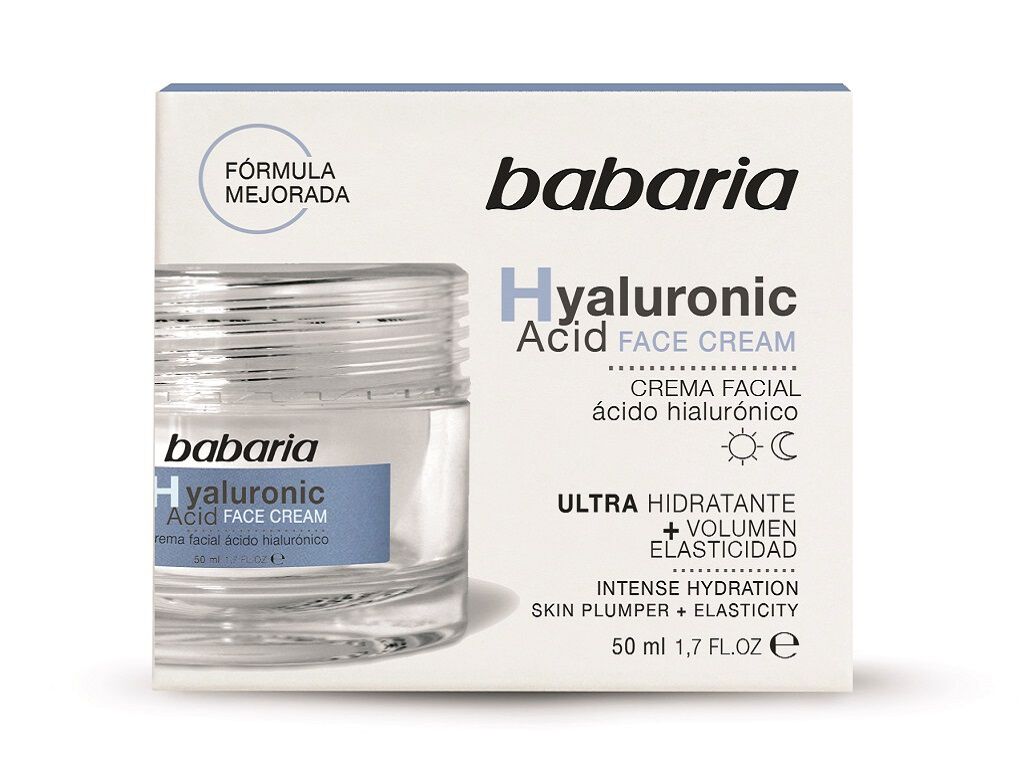 CREME FACIAL &Aacute;CIDO HIALUR&Oacute;NICO BABARIA 50 ML image number 0