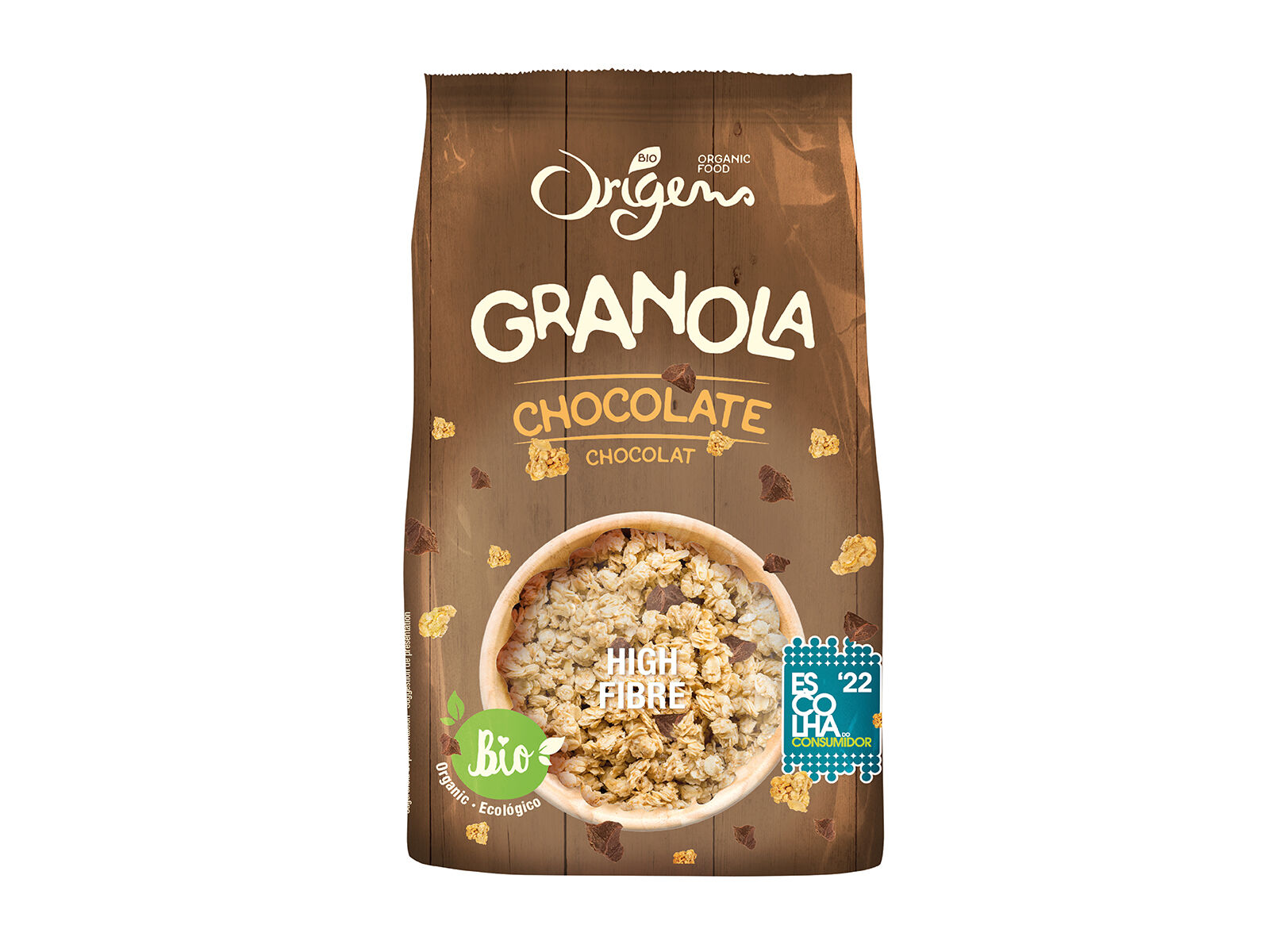 GRANOLA ORIGENS CHOCOLATE BIO 300G
