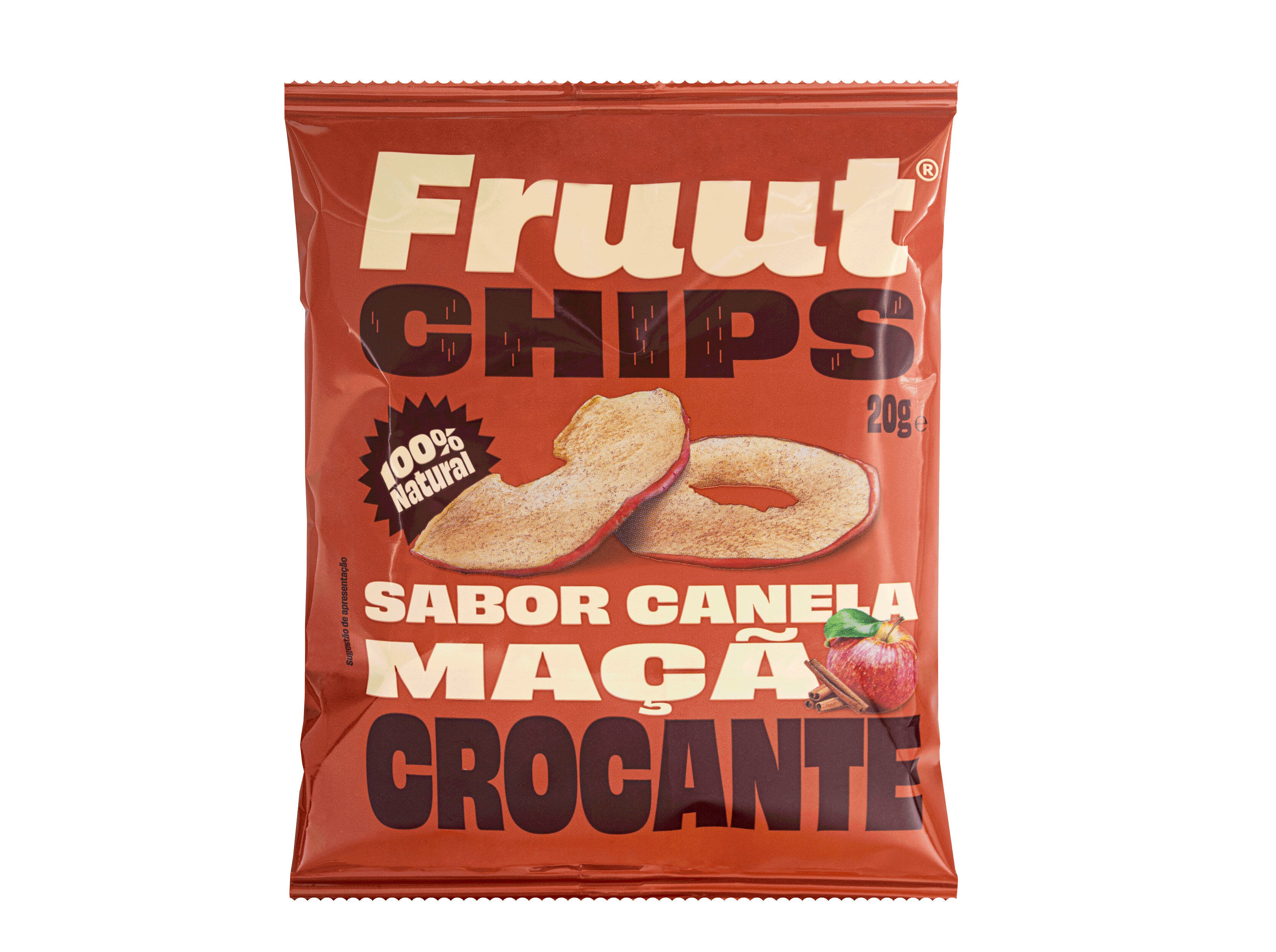 SNACK FRUUT MA&Ccedil;&Atilde; COM CANELA 20G image number 1