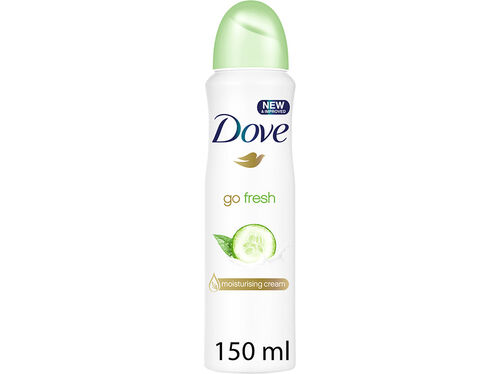 DEO DOVE SPRAY FRESH TOUCH 150ML image number 0