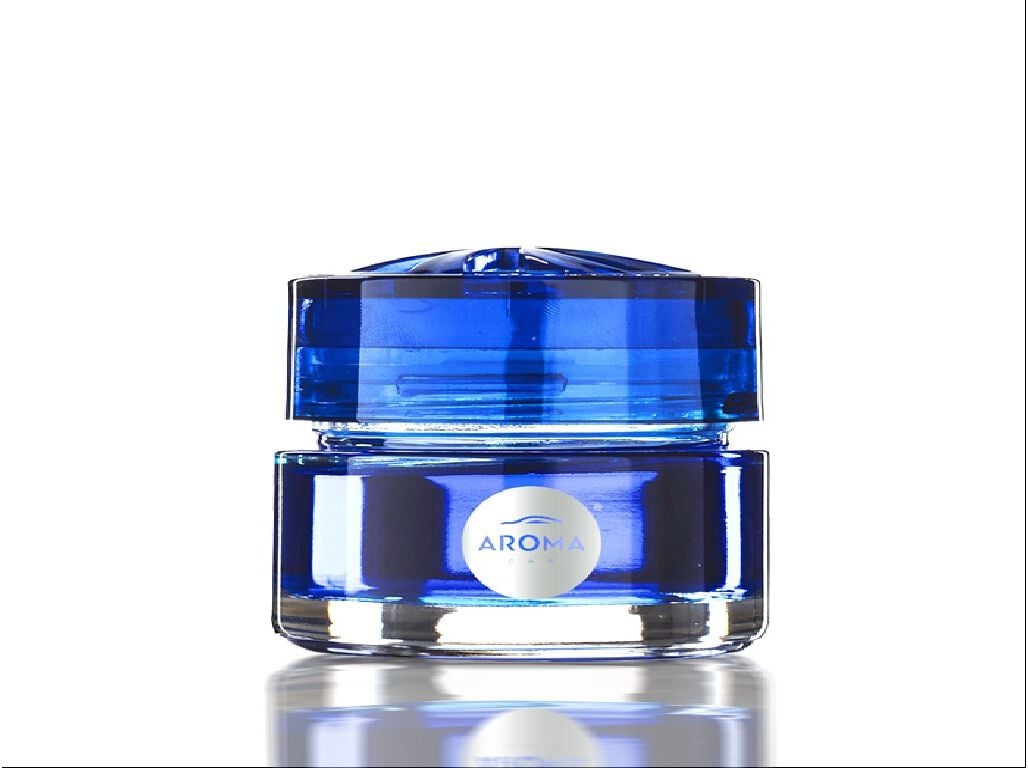 AMBIENTADOR AUTO AROMA CAR LATA GEL AQUA image number 1