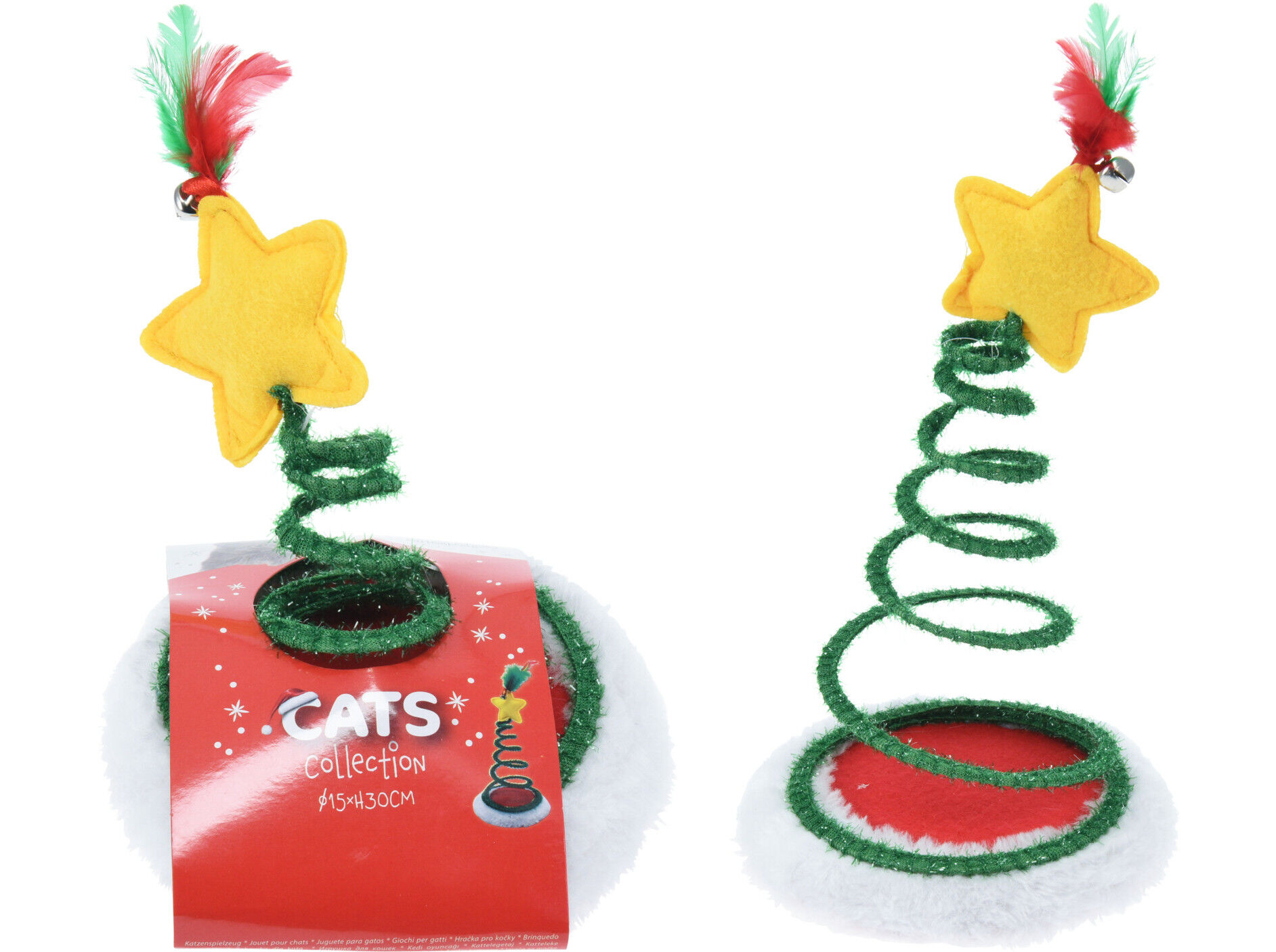 BRINQUEDO PARA GATO CATS COLLECTION ESTRELA 30CM