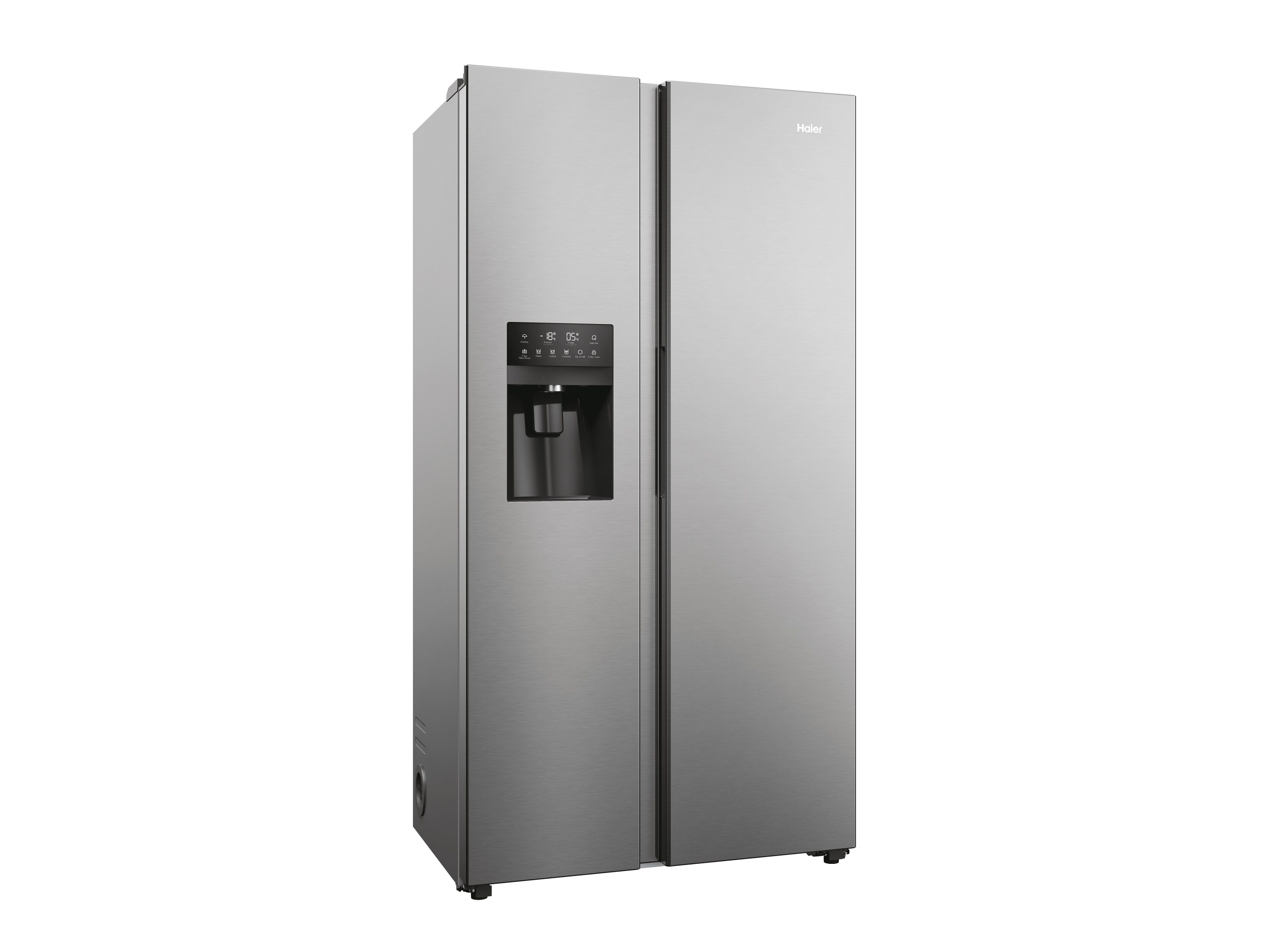 FRIGORIFICO AMERICANO COM DISPENSADOR HAIER HSR5918DIMP D INOX 511L image number 1