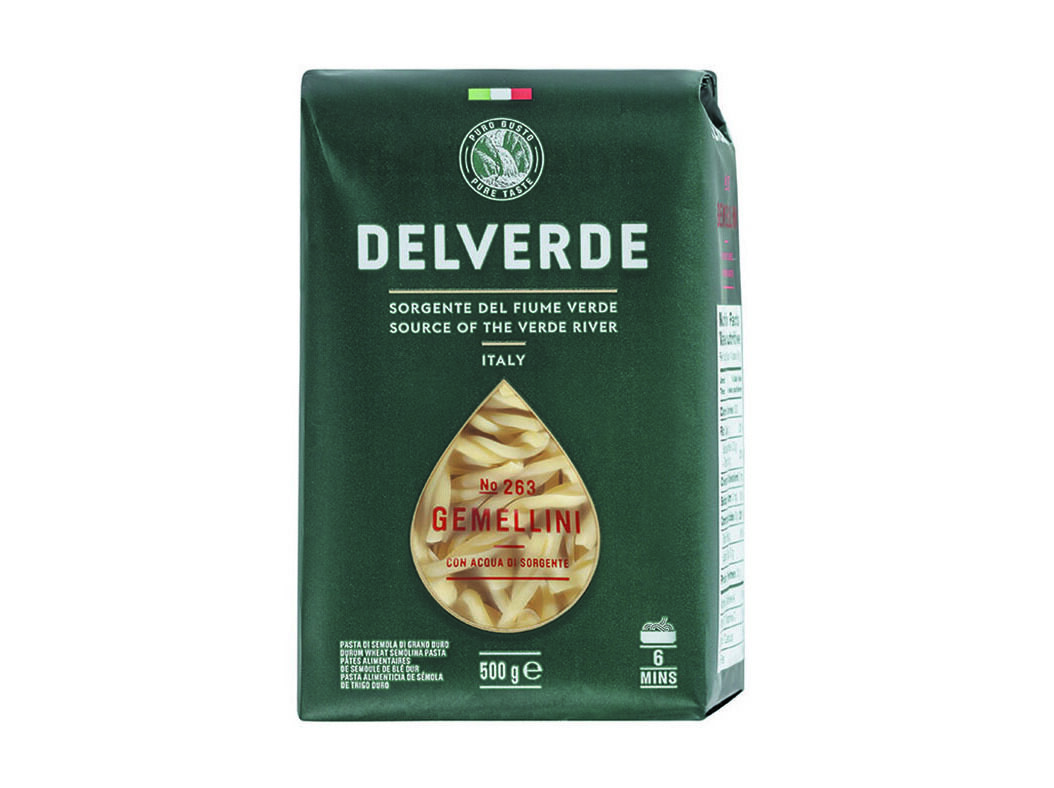 MASSA ROLITOS DELVERDE BRONZE 500G image number 0