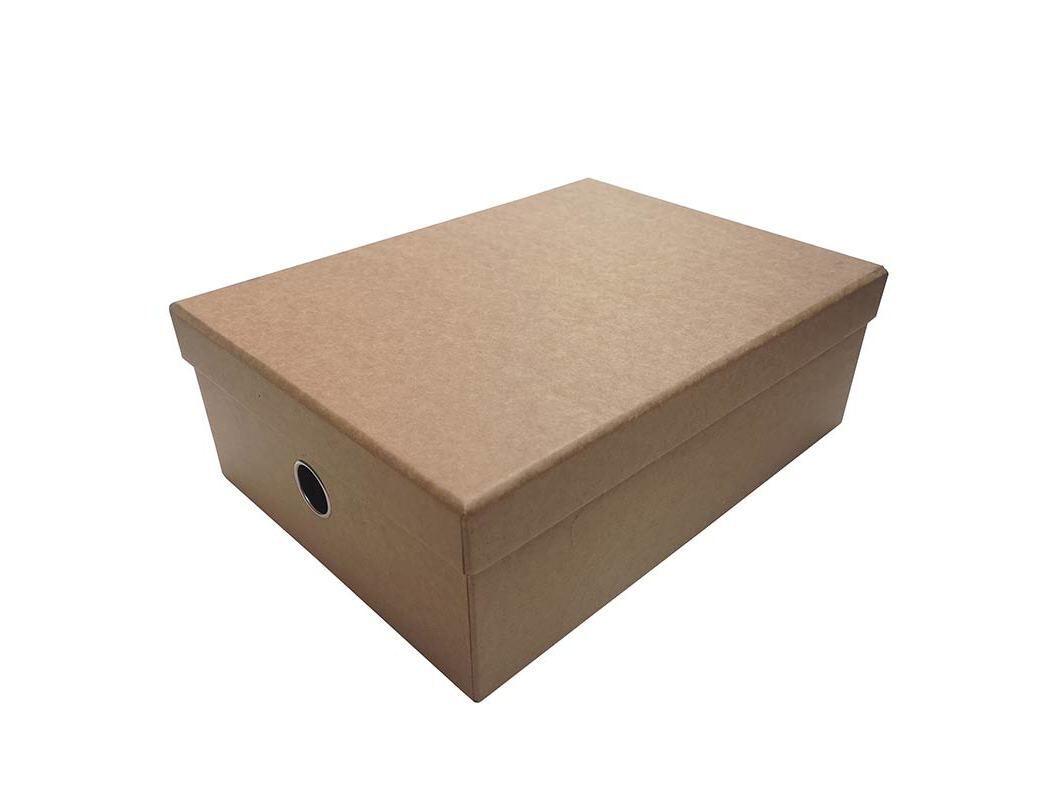 CAIXA DE PAPEL AUCHAN 32X24X10.5CM