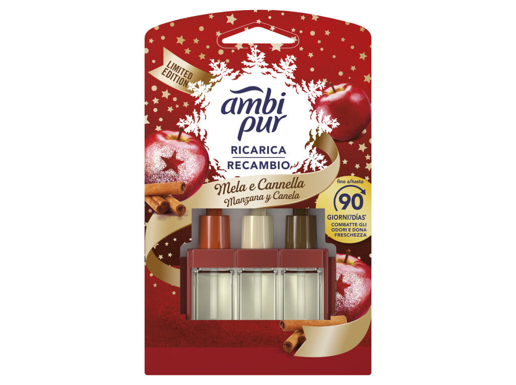 AMBIENTADOR AMBIPUR 3VOL RECARGA MA&Ccedil;&Atilde; CANELA 20ML image number 0