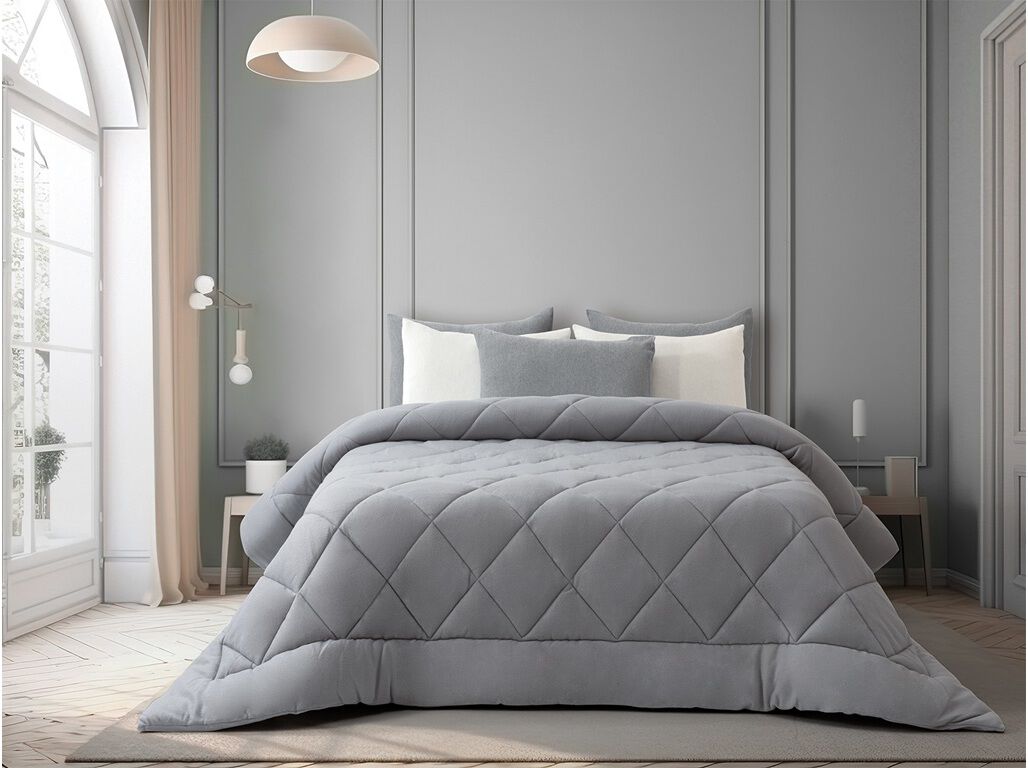 EDRED&Atilde;O HOMESPECIAL CINZENTO 220X240CM image number 0