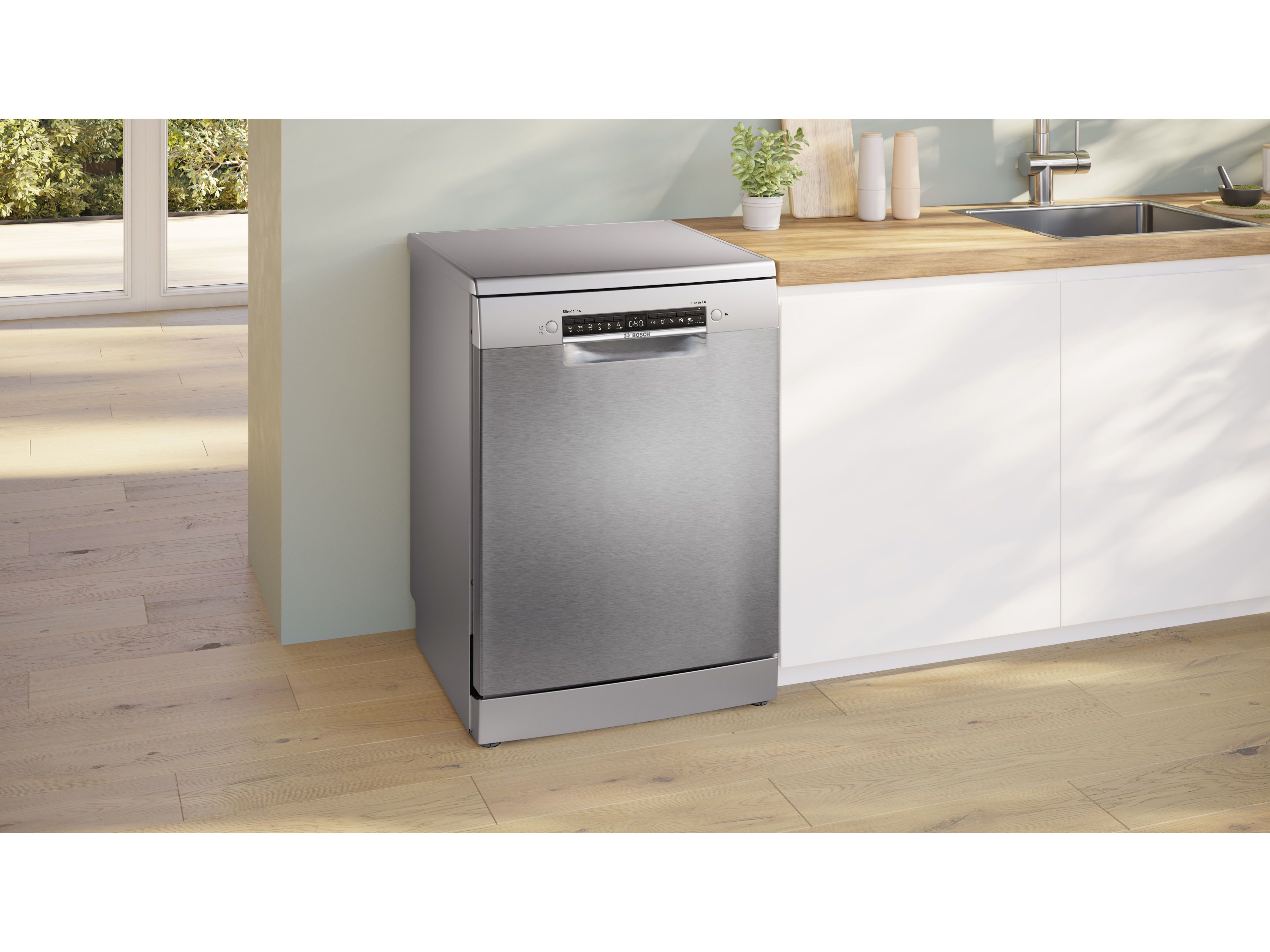 M&Aacute;QUINA DE LAVAR LOI&Ccedil;A BOSCH SMS4ENI06E INOX B 13CONJUNTOS image number 2
