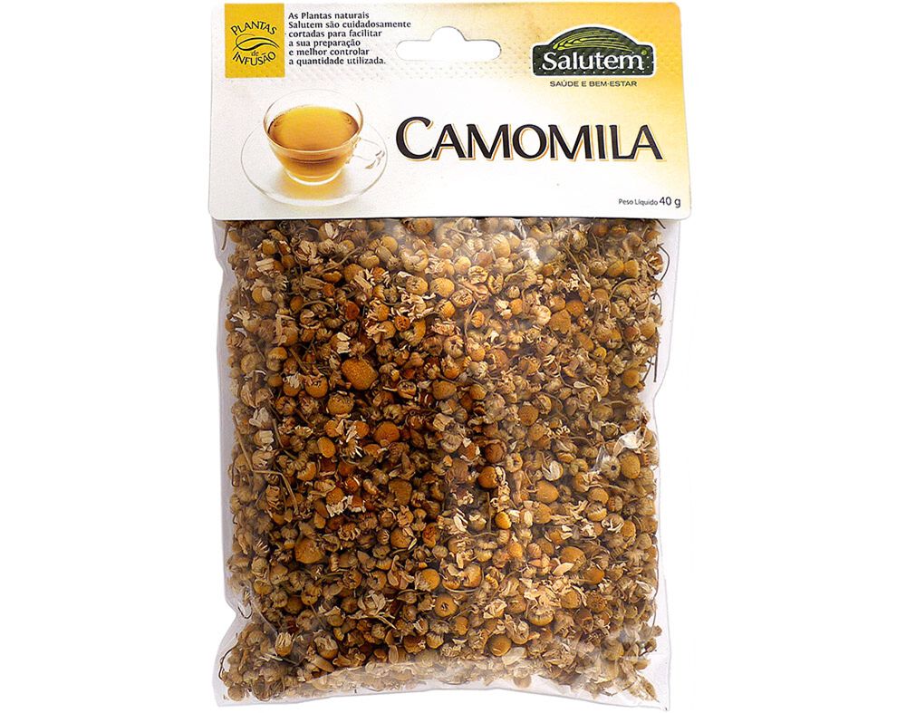 CH&Aacute; SALUTEM EM SACO CAMOMILA 40G