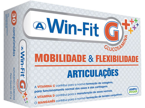 SUPLEMENTO WIN-FIT GLUCOSAMINA 30 COMPRIMIDOS image number 0