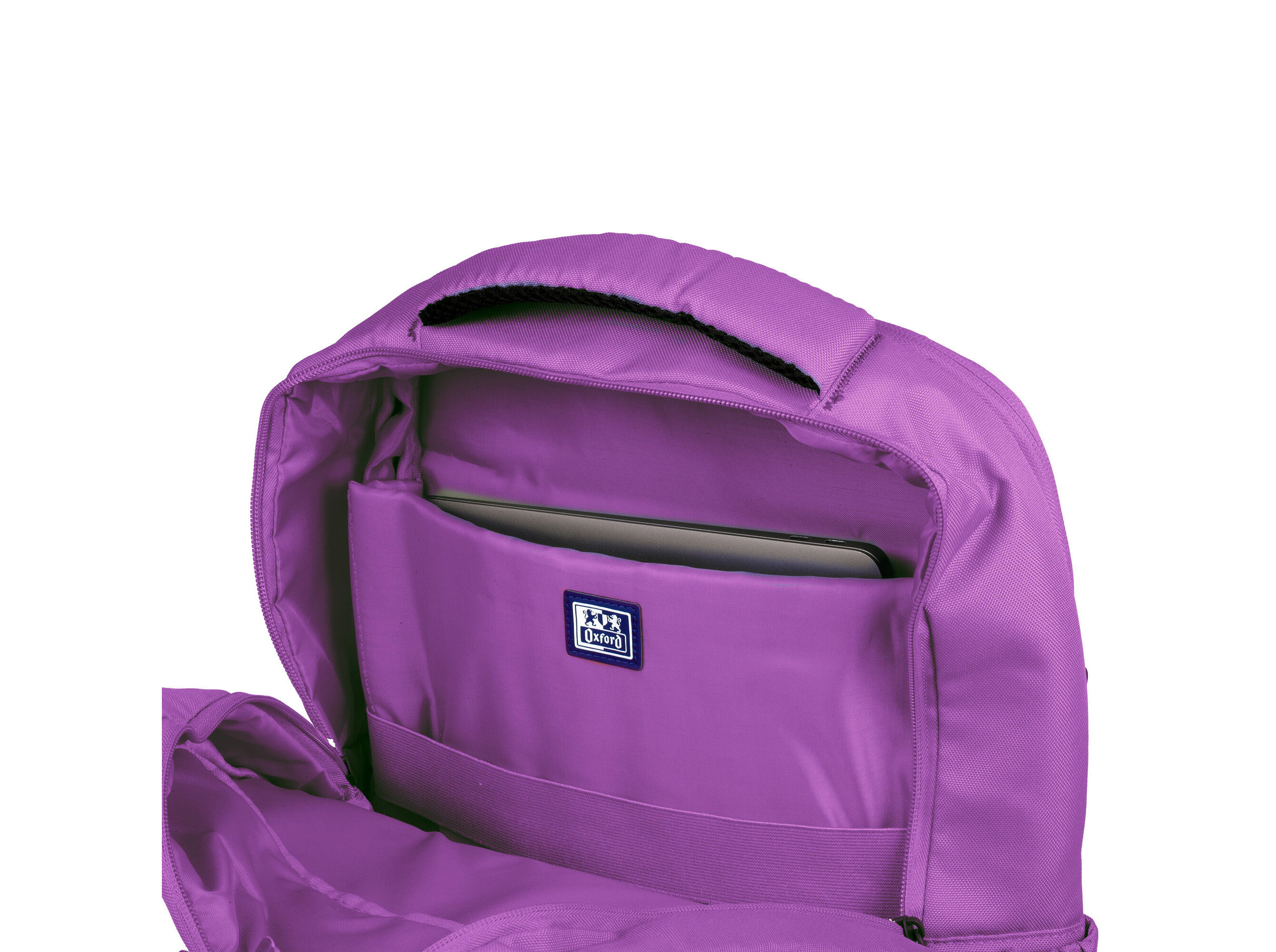 MOCHILA OXFORD ROXO B-READY 42X30X15CM image number 4
