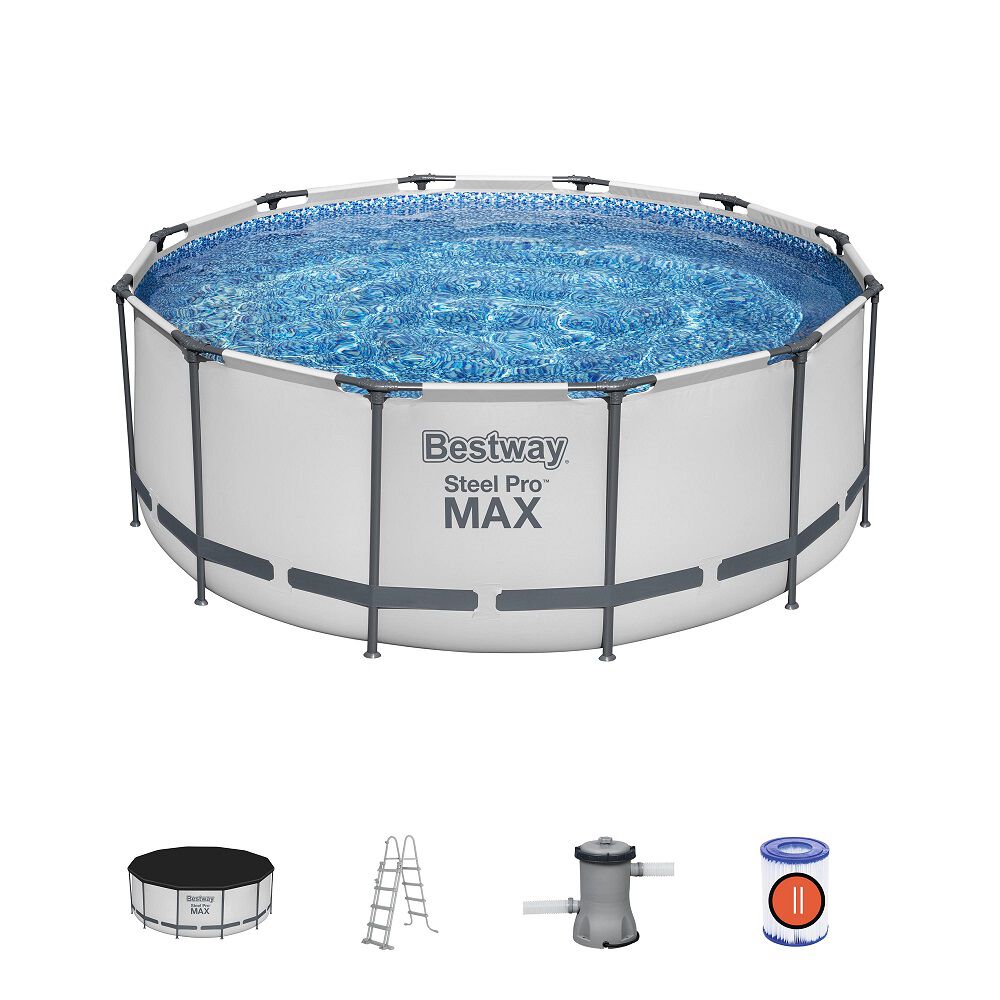 PISCINA REDONDA BESTWAY COM ACESS&Oacute;RIOS 366X122CM