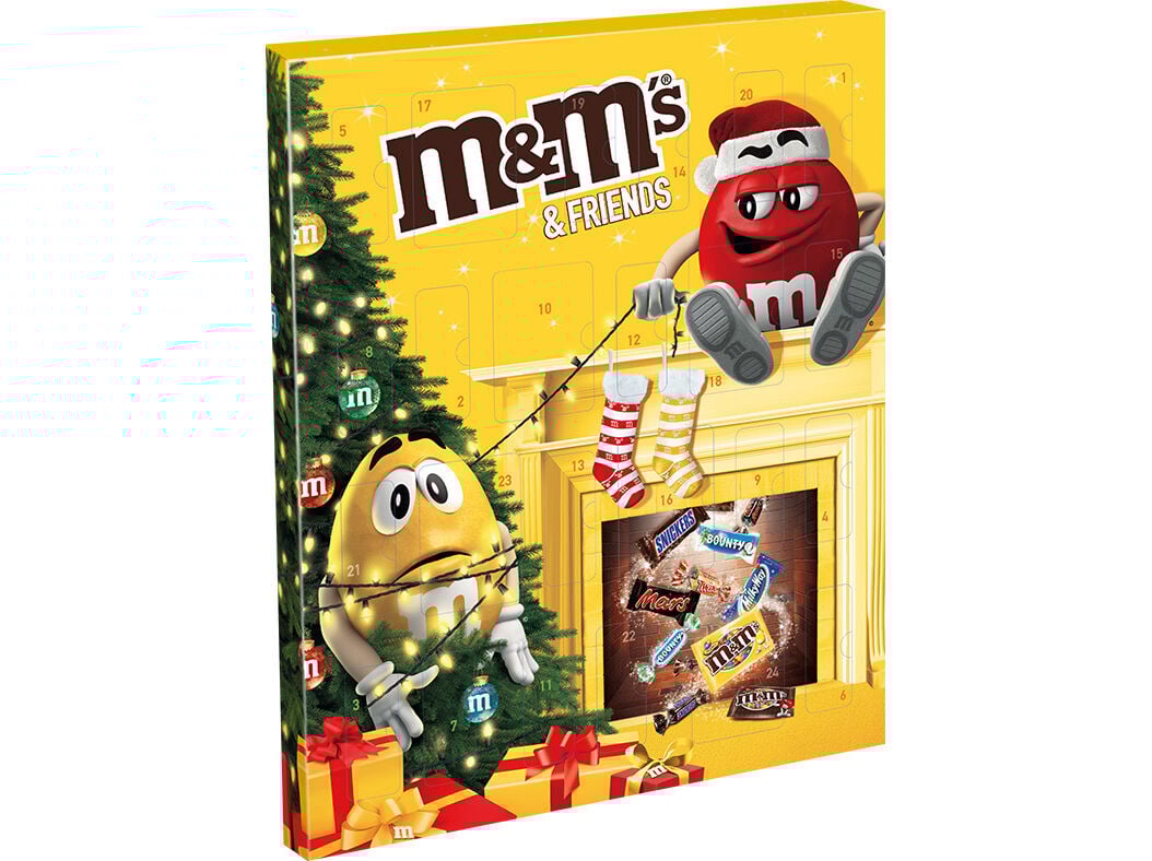 CALEND&Aacute;RIO ADVENTO CHOCOLATE M&M'S 361G