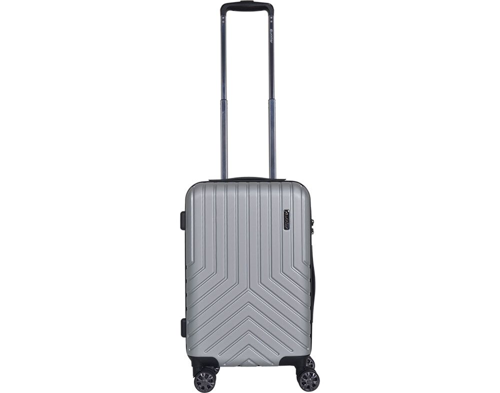 MALA DE CABINE AIRPORT R&Iacute;GIDA CINZENTO COM 8 RODAS 55CM image number 0