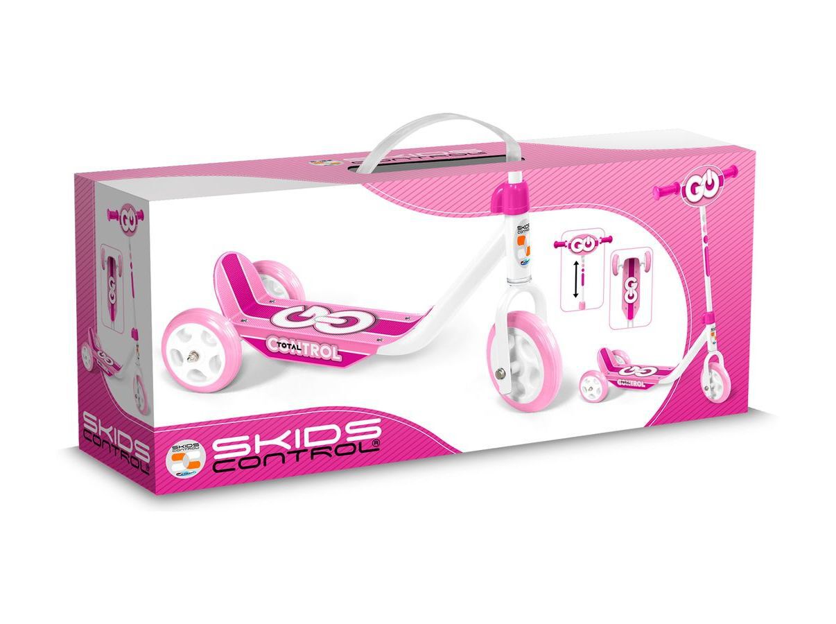 TROTINETE 3 RODAS SKIDS CONTROL ROSA image number 1