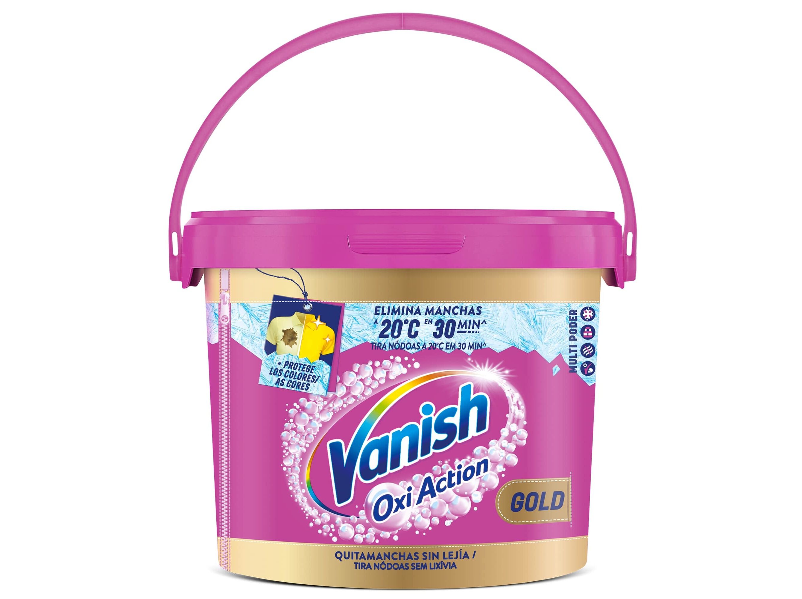 ADITIVO TIRA N&Oacute;DOAS VANISH OXI ACTION P&Oacute; PINK 27KG image number 0