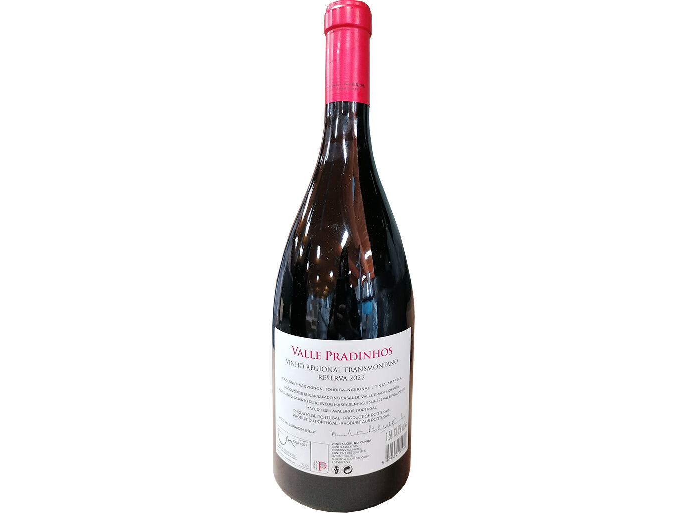 VINHO TINTO VALLE PRADINHOS DOURO MAGNUM 1.5 LT image number 1