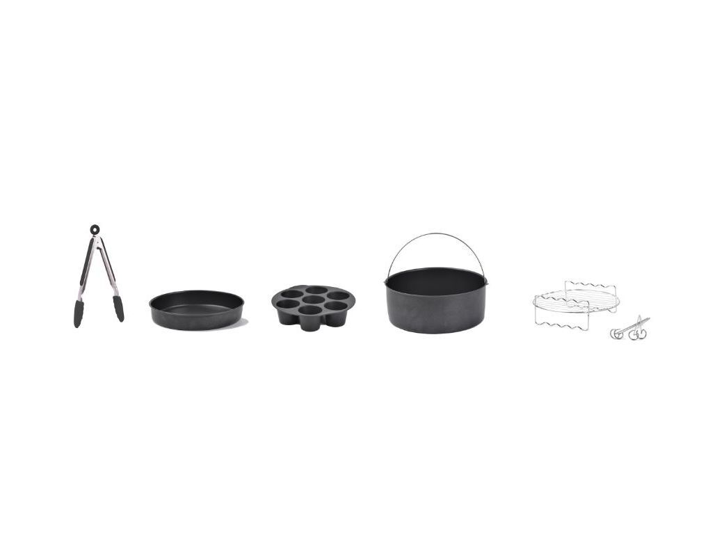 KIT DE 5 ACESS&Oacute;RIOS QILIVE PARA FRITADEIRA AIR FRYER