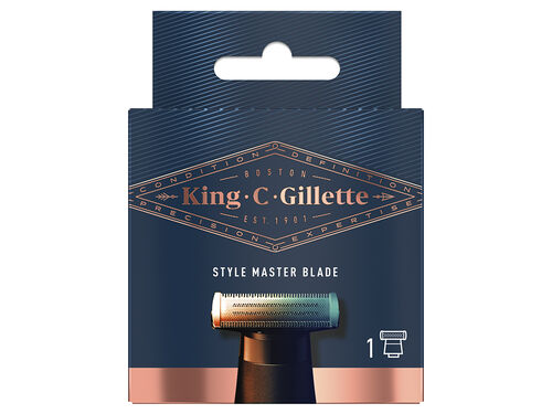 Recarga de Lâminas Style Master King C. Gillette 1 un