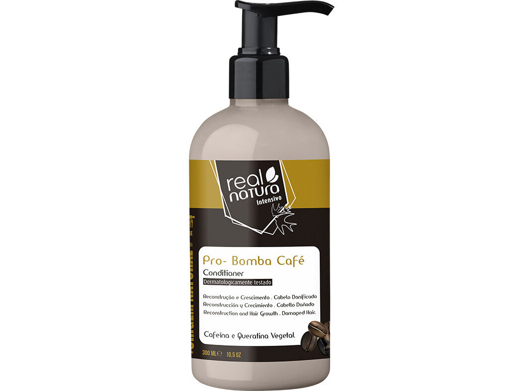 CONDICIONADOR REAL NATURA PRO-REPARA&Ccedil;&Atilde;O BOMBA CAF&Eacute; 300ML image number 0