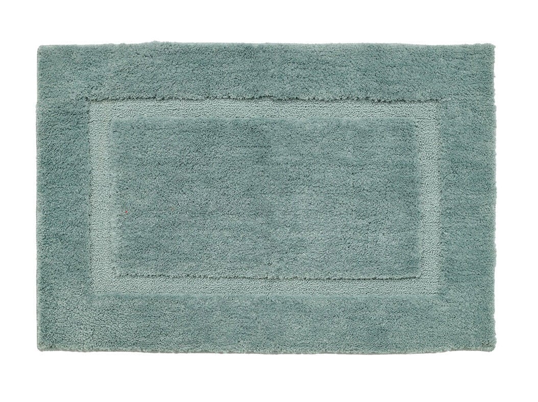 TAPETE CASA DE BANHO ACTUEL MICROFIBRA VERDE 60X90CM