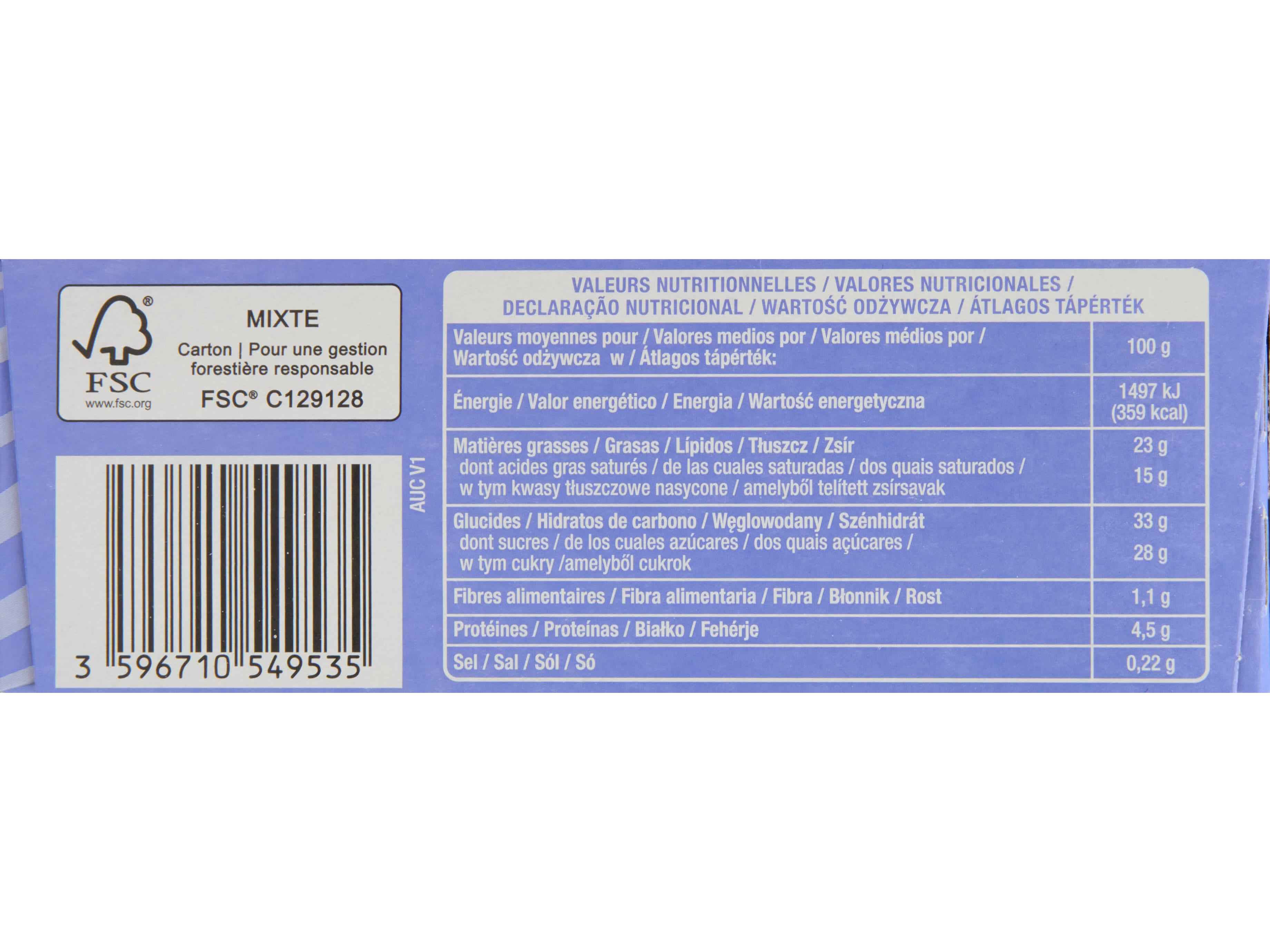 GELADO PALITO AUCHAN MINI BAUNILHA AM&Ecirc;NDOA 6X50ML image number 3