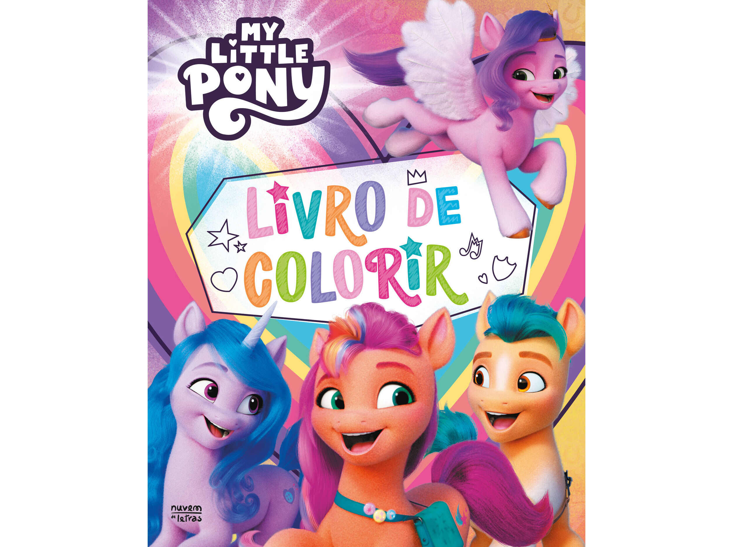 LIVRO MY LITTLE PONY: LIVRO DE COLORIR image number 0