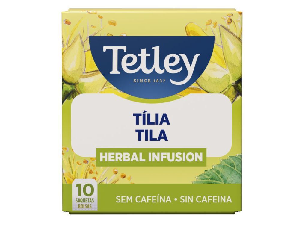 CH&Aacute; TETLEY TILIA 10 SAQUETAS