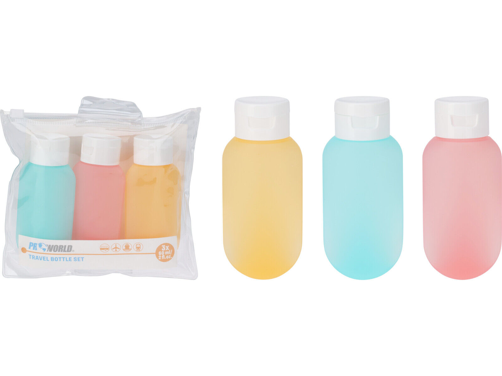 CONJUNTO DE 3 FRASCOS VIAGEM 60ML image number 0