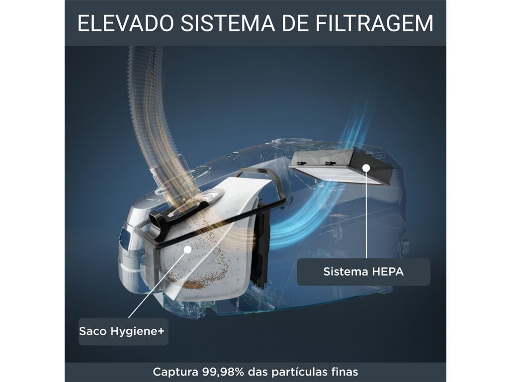 ASPIRADOR COM SACO ROWENTA RO6164EA GREEN FORCE MAX SILENCE CAR KIT - 4.5L/900W image number 5