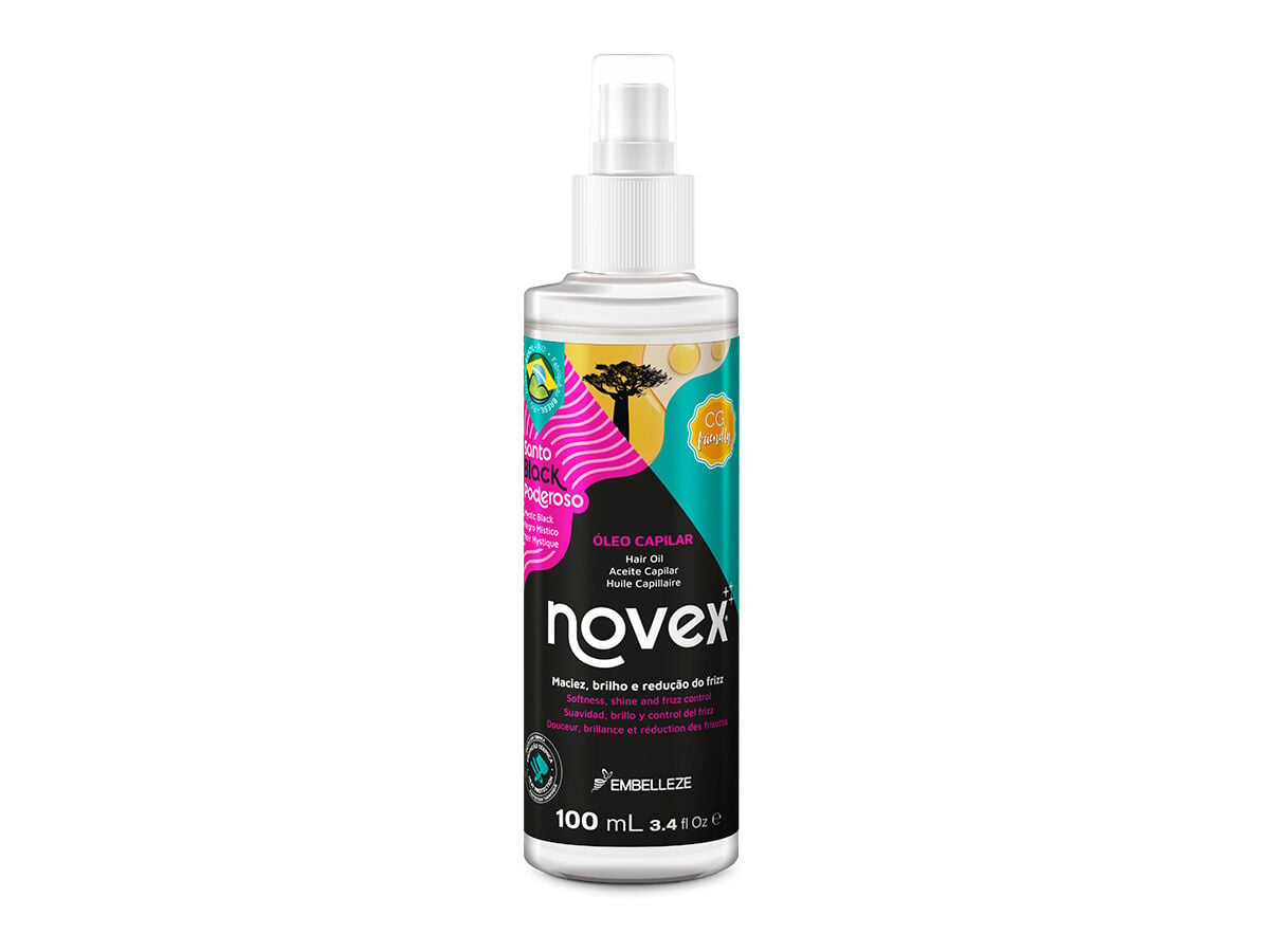 &Oacute;LEO CAPILAR NOVEX SANTO BLACK 100ML image number 0