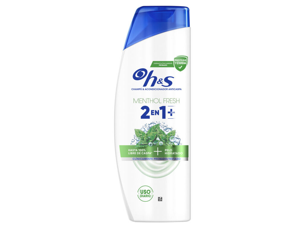 CHAMP&Ocirc; H&S MENTOL 2EM1 PLUS 400ML image number 0