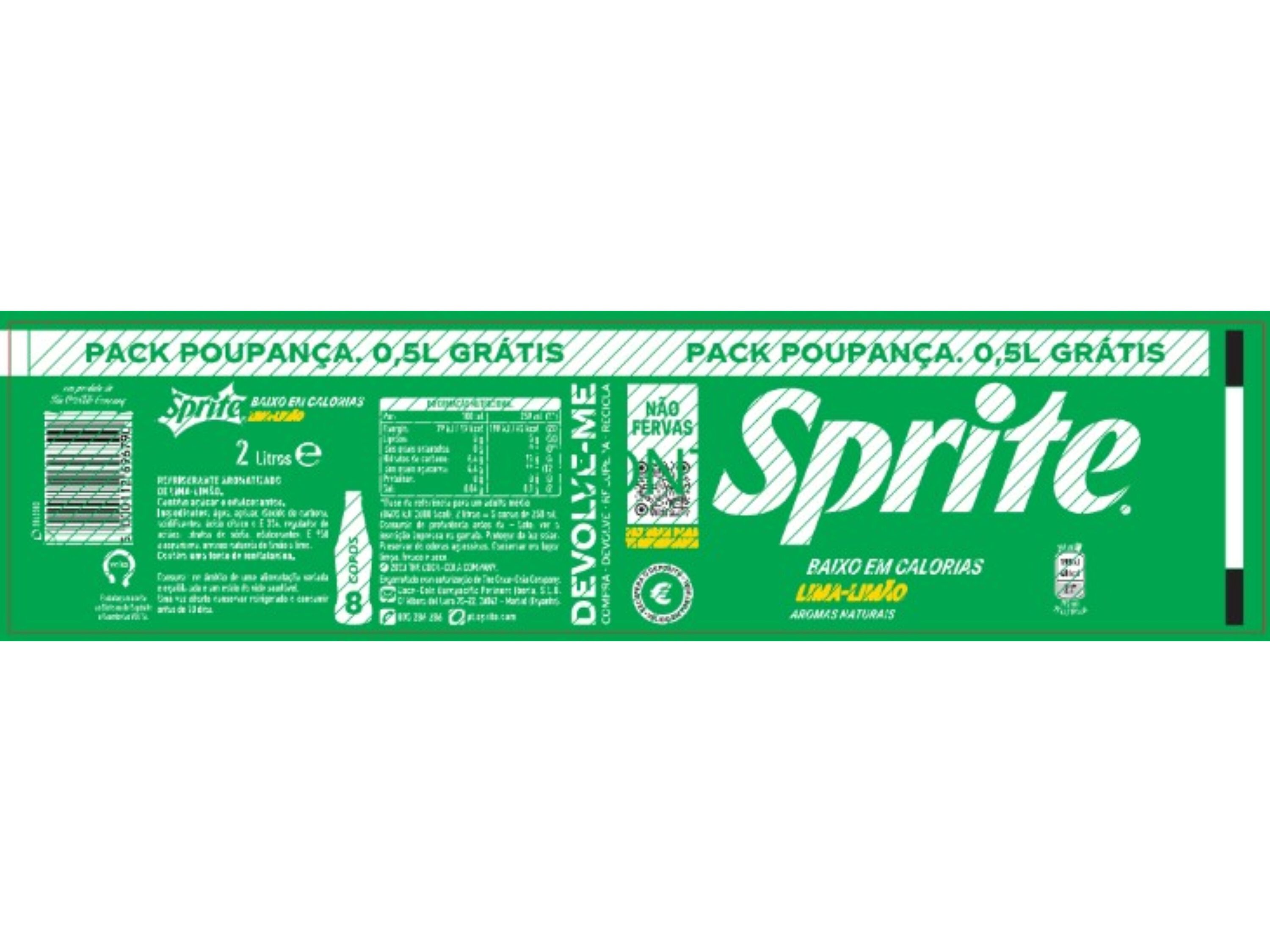 REFRIGERANTE C/G&Aacute;S SPRITE LIMALIM&Atilde;O 1.5L+0.5L GR&Aacute;TIS(SDR) image number 1