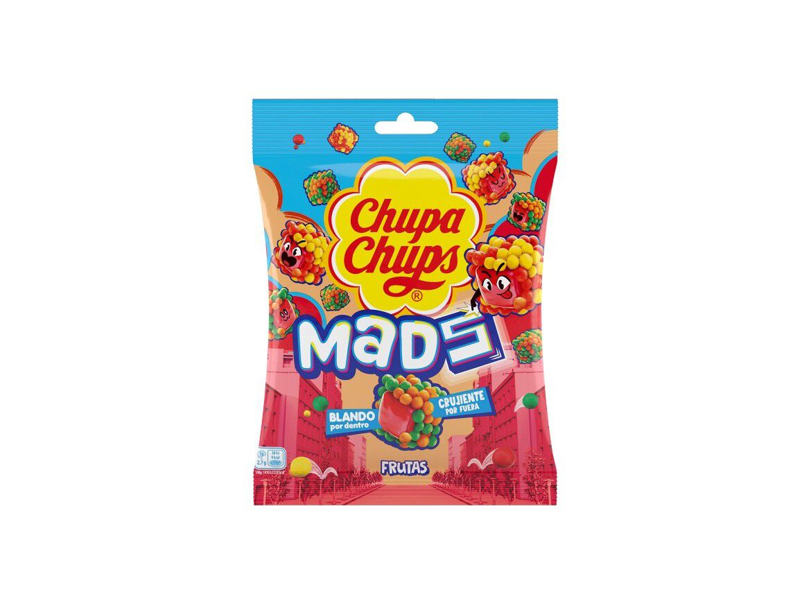 GOMAS CHUPA CHUPS MADS FRUTAS 115G image number 0