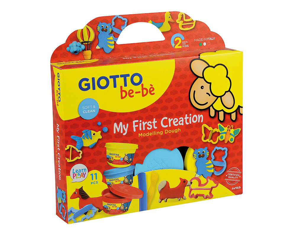 PASTA MODELAR + MOLDES GIOTTO BE-B&Eacute;