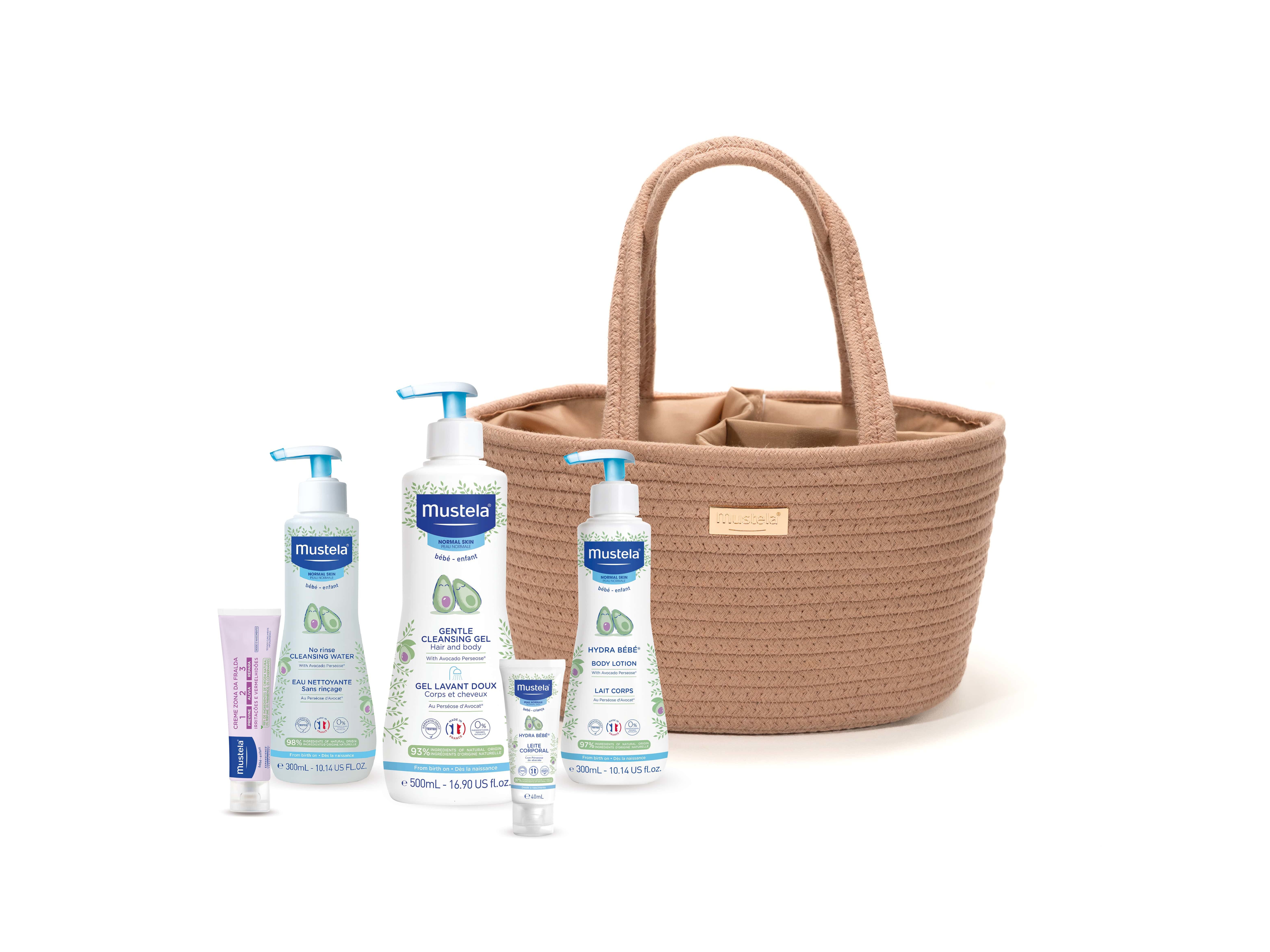 CESTA MUSTELA ESSENCIAIS MOCCA