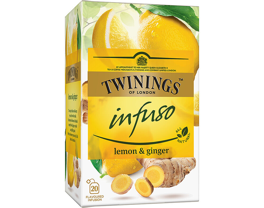 INFUS&Atilde;O TWININGS LIM&Atilde;O E GENGIBRE 20UN image number 0