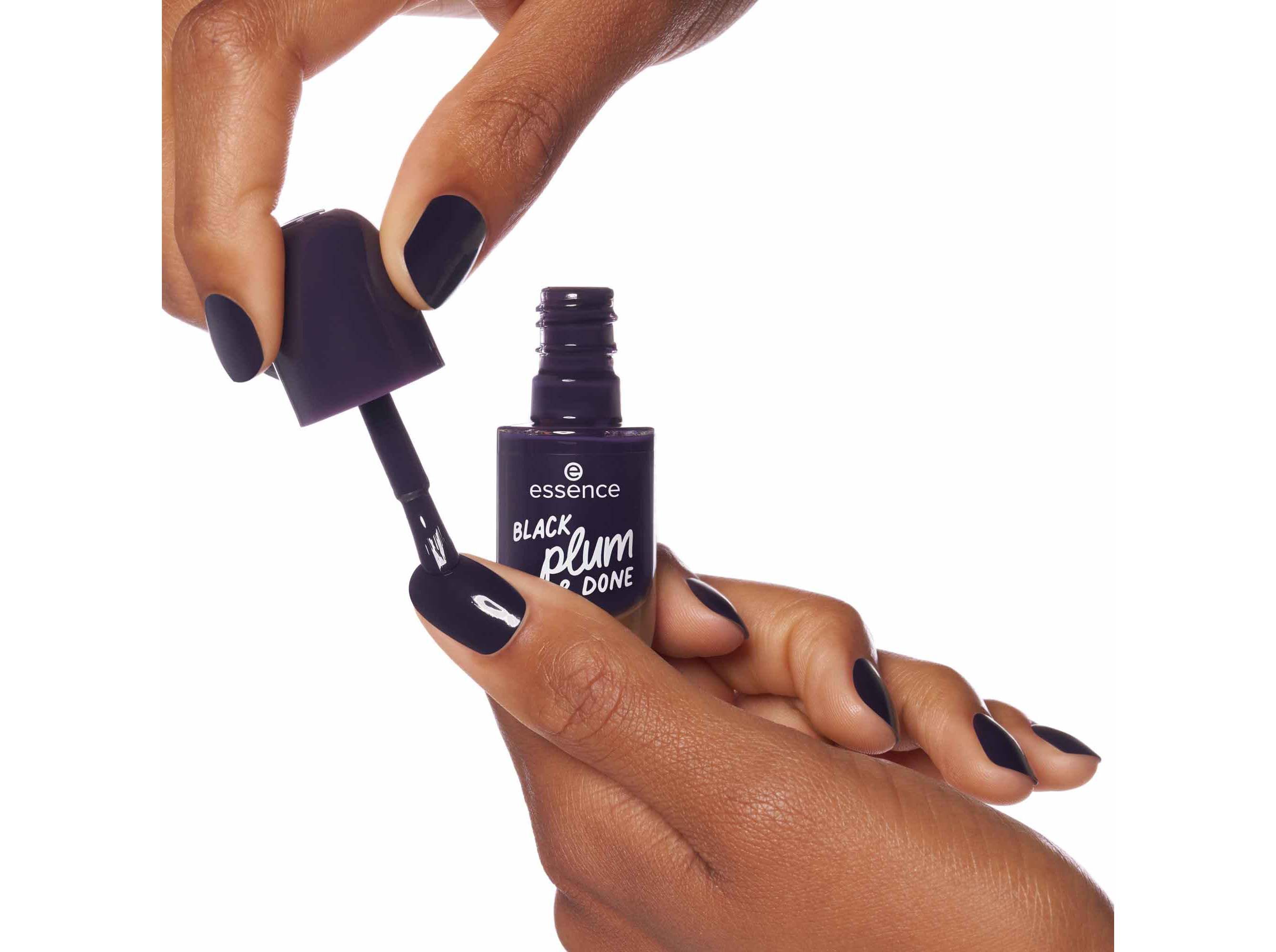 VERNIZ ESSENCE BLACK PLUM & DONE 84 image number 2