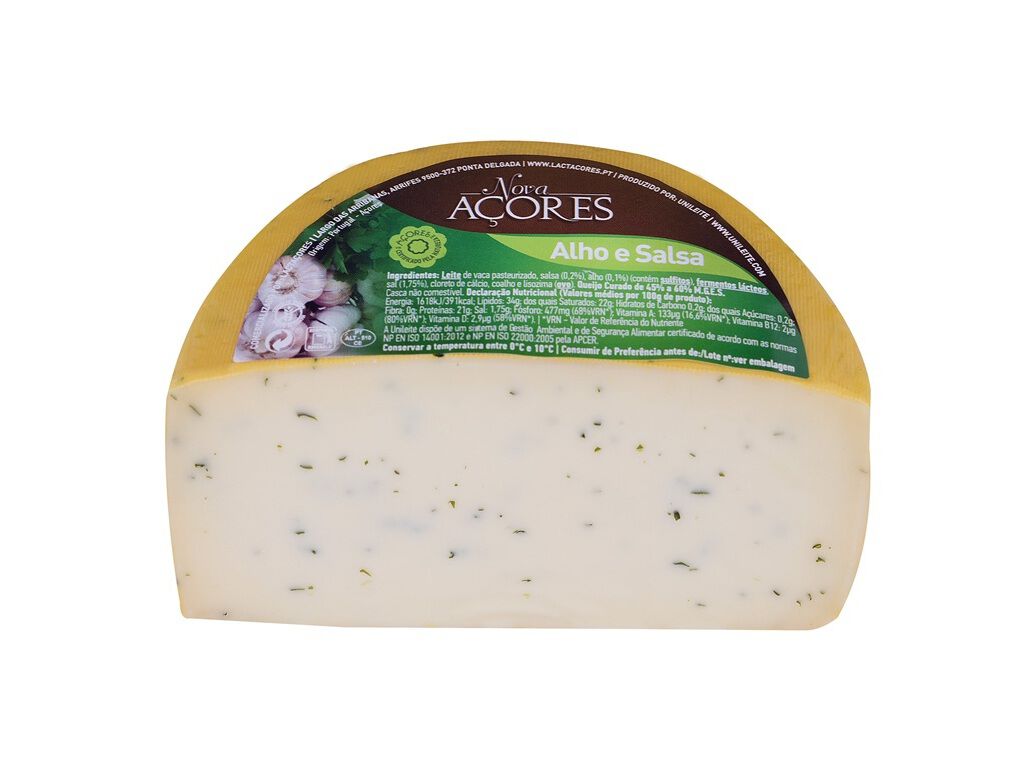QUEIJO NOVA A&Ccedil;ORES PRATO ALHO E SALSA KG image number 2