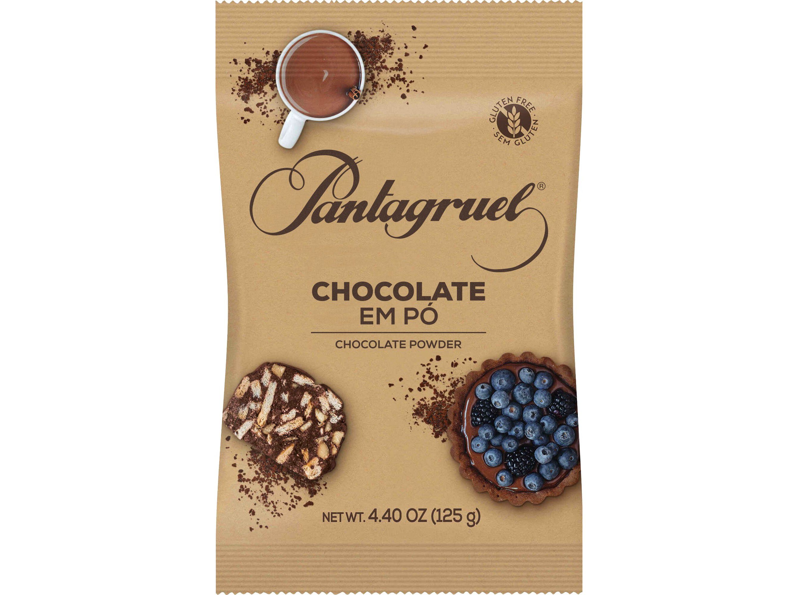 CHOCOLATE PANTAGRUEL EM P&Oacute; 125G